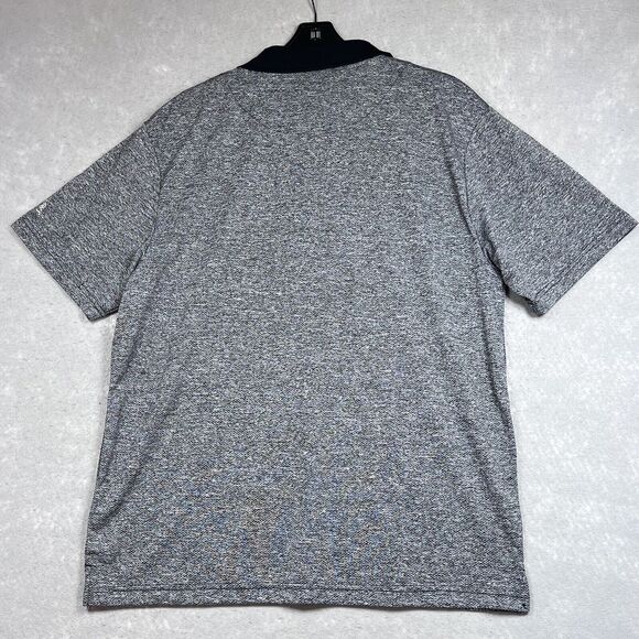 Miami Marlins Polo Shirt Mens XL Gray Short Sleeve Casual Stretch MLB Baseball - Picture 10 of 13